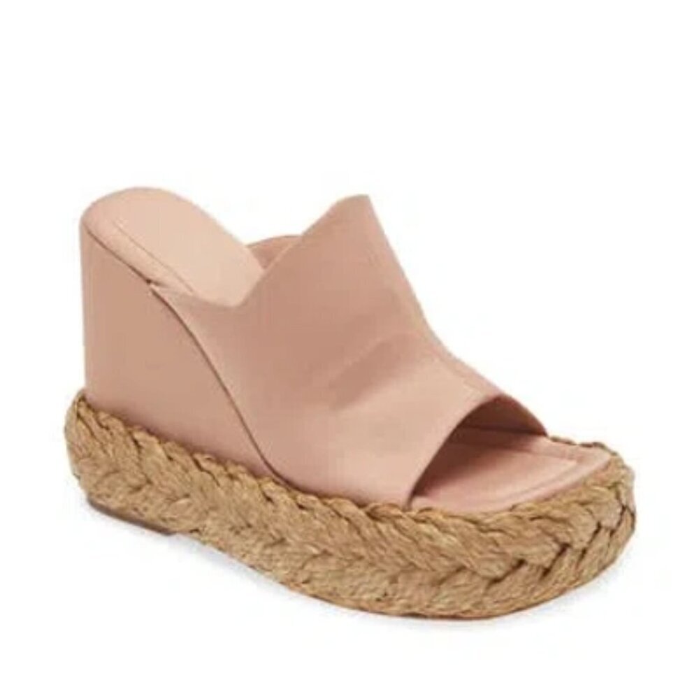 Paloma Barcelo Lala Espadrille In Rose. Sz: EU 40/US 9.5